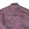 Off-white Purple Stiff Button Down Shirt In Multi