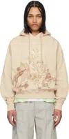 Off-white Men's Putti Skate Hoodie In Brulee - White
