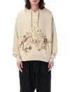 Off-white Men's Putti Skate Hoodie In Creme Brulee White
