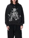 Off-white Putti Skate Hoodie In Vintage Black