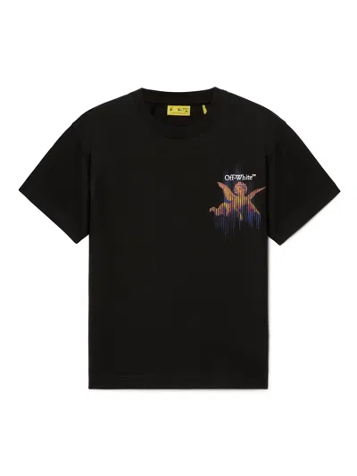 Off-white Kids' Putti T-shirt In Black