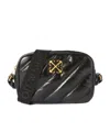 Off-white Quilted Camera Bag In Black