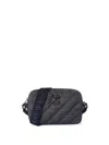 Off-white Quilting Camera Bag Denim S Dark Blue - In Blue