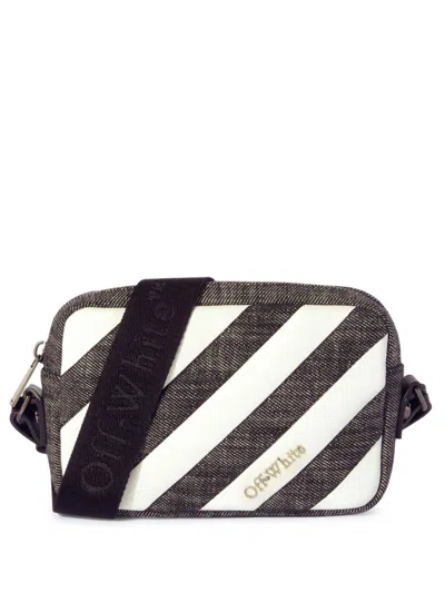 Off-white Quilting Shoulder Bag In Black
