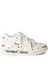 Off-white Quotation Leather Out Of Office Trainers In Multi