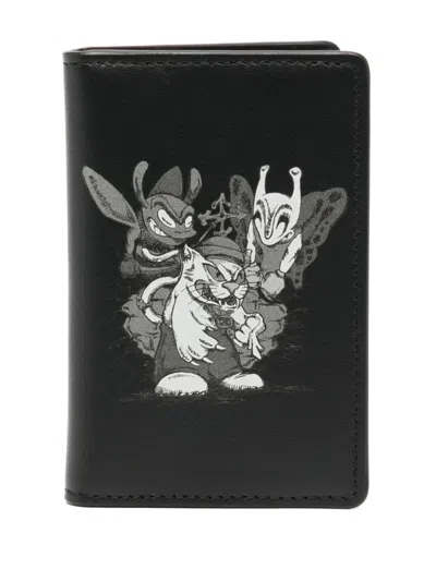 Off-white Quote Cardholder In Black