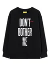 Off-white Quote Crew-neck Sweatshirt In Black