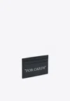 Off-white Off White™ Black Leather Bi Fold Wallet With Logo In Black