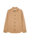 Off-white Quote Military Overshirt In Black