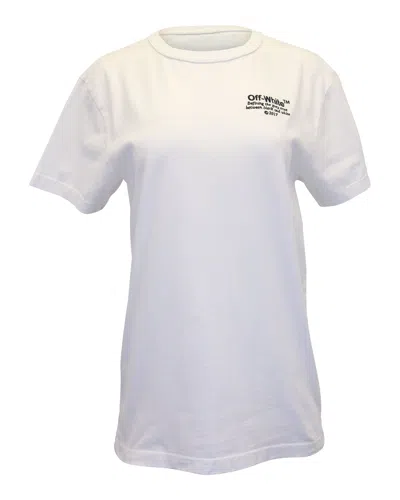 Off-white Quote T-shirt In White Cotton