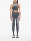 Off-white Race Logo Arrow Seamless Sports Bra In Multi