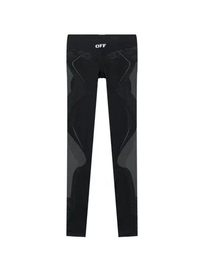 OFF-WHITE RACING SEAMLESS LEGGINGS
