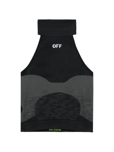 OFF-WHITE RACING SEAMLESS TANK TOP