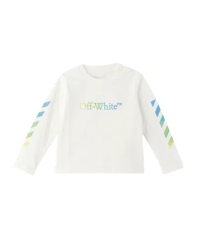 Off-white Rainbow Arrow-print T-shirt In White