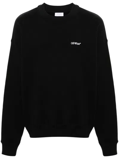 OFF-WHITE RAISED-LOGO SWEATSHIRT