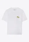 Off-white Ramage Flower Arrow Print T-shirt In White