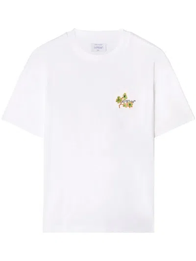 Off-white Ramage Flower Arrow Print T-shirt In White/multicolor