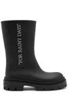 Off-white Off White Women Reboot Rainy Days Boots In Black