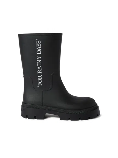 Off-white Reboot Rainy Days Sneakers In Black