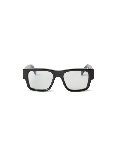 Off-white Rectangle Frame Glasses In 1000 Black