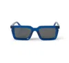 Off-white Lecce Rectangle-frame Sunglasses In 4507 Blue