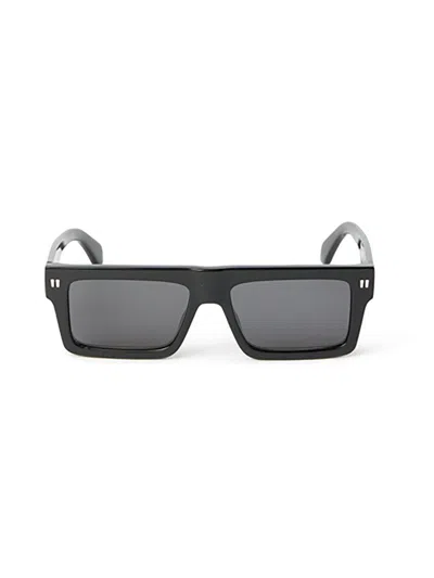 Off-white Rectangular Frame Sunglasses In Black