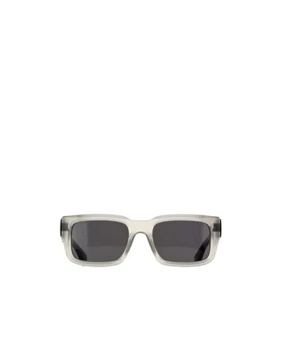 Off-white Rectangular Frame Sunglasses In Black