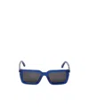Off-white Lecce Square-frame Sunglasses In Blue