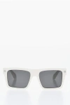 Off-white Rectangular Lawton Sunglasses With Logoed Frame In Black