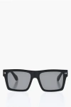 Off-white Rectangular Lawton Sunglasses With Logoed Frame In Black