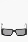 Off-white Rectangular Milano Sunglasses With Maxi Temple