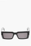 Off-white Rectangular Moberly Sunglasses With Monogram