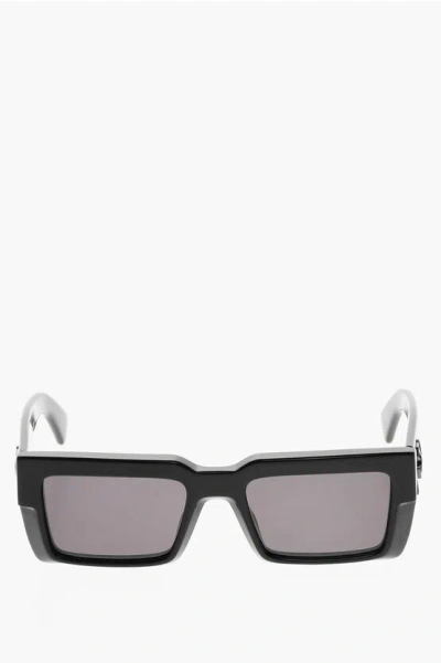 Off-white Rectangular Moberly Sunglasses With Monogram