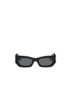 Off-white Rectangular Sunglasses In Black