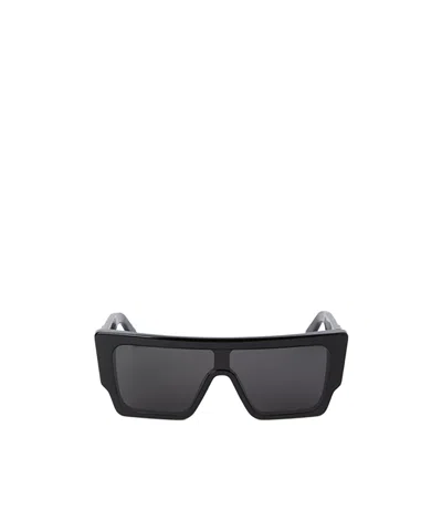 Off-white Rectangular Sunglasses In Blackdarkgrey