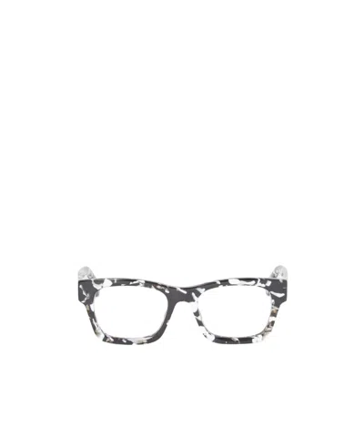 Off-white Rectangular Sunglasses In Gray