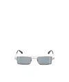Off-white Oeri14a Cortez Sunglasses Eyewear In Gray