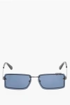 Off-white Rectangular Tampa Sunglasses With Monogram In Blue