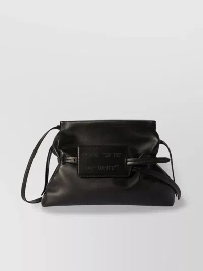 Off-white Rectangular Top Handle Cross-body Bags & Satchels In Black
