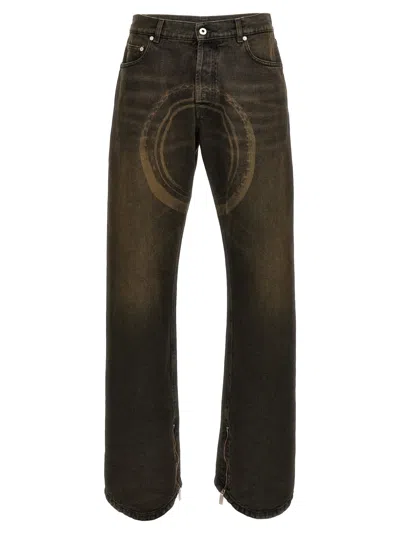 OFF-WHITE RELAX ROUND JEANS