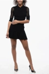 Off-white Off White Off White Owhi116 S24 Kni001 Woman Black Dress