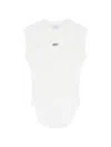Off-white Off Stamp Rib Kat Top In Multi
