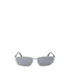 Off-white Richfield Rectangle-frame Sunglasses In Gray
