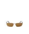 Off-white Richfield Square Frame Sunglasses In Brown