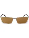 Off-white Richfield Square-frame Sunglasses In Gold