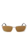 Off-white Richfield Square-frame Sunglasses In Gold