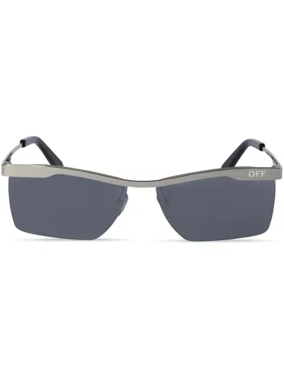 OFF-WHITE RIMINI RECTANGLE-FRAME SUNGLASSES