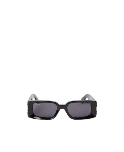 Off-white Roma Rectangle-frame Sunglasses In Gray
