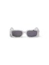 Off-white Men's Roma Acetate Rectangle Sunglasses In 0807 Marble