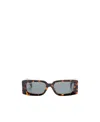 Off-white Roma Tortoiseshell-effect Sunglasses In Gray